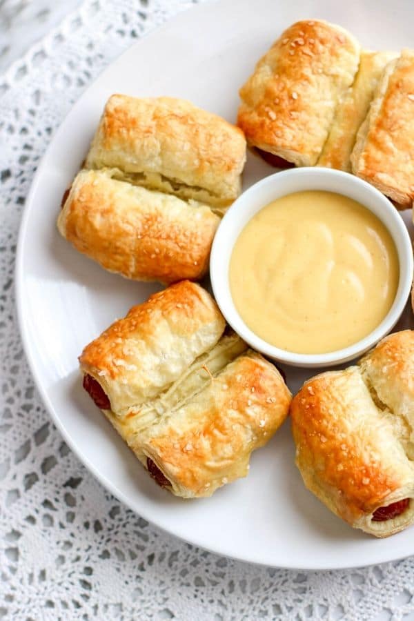 puff pastry pigs in a blanket