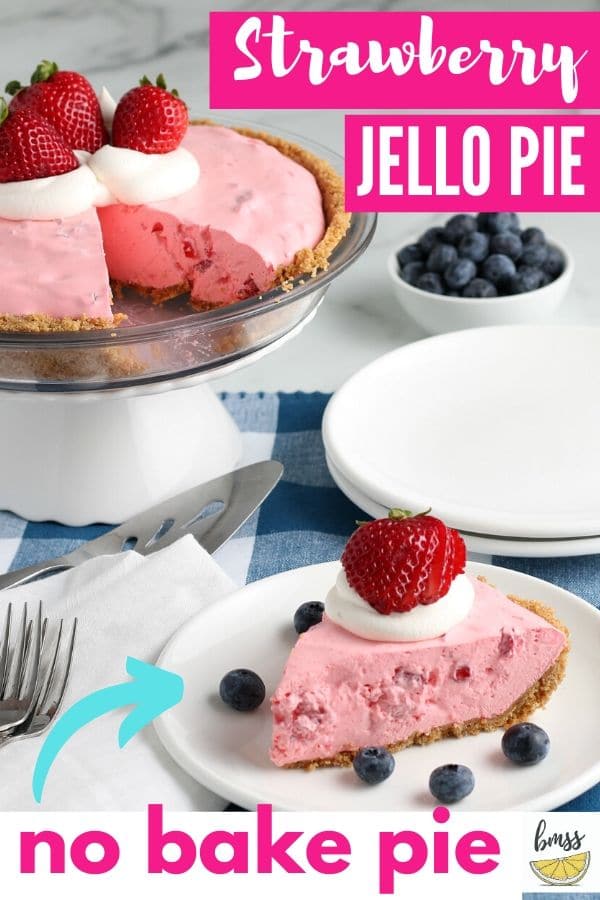 strawberry jello pie