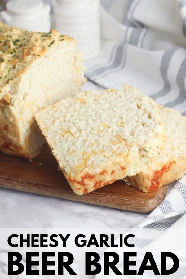 Garlic Cheddar Beer Bread