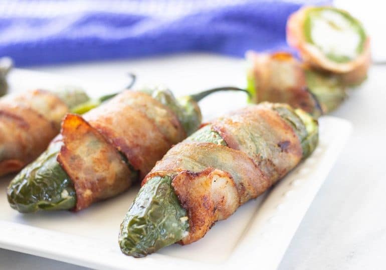 bacon wrapped jalapeno poppers