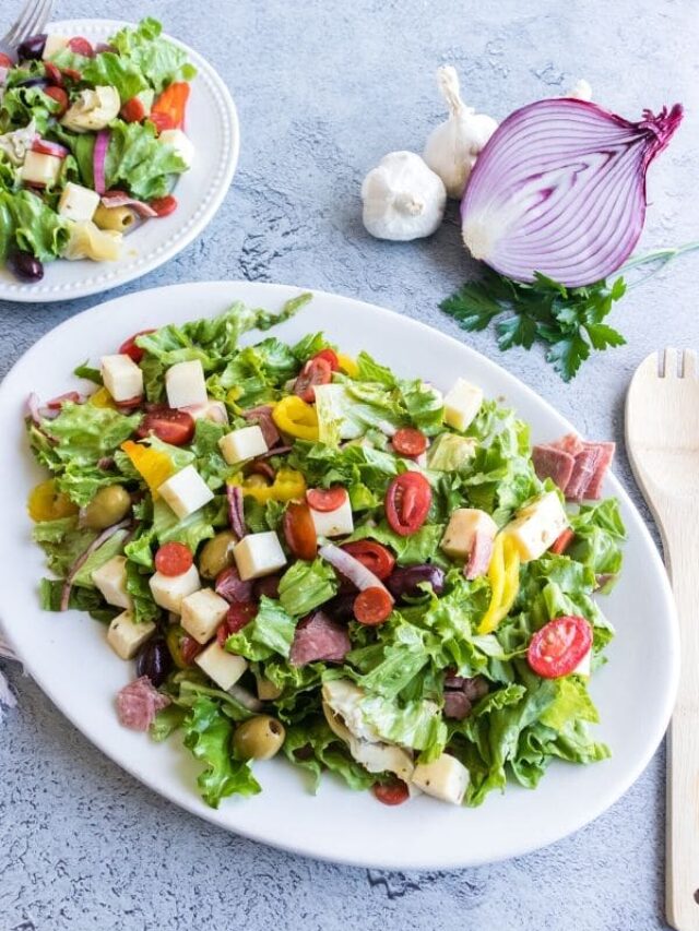 Best Antipasto Salad Recipe Story • Bake Me Some Sugar