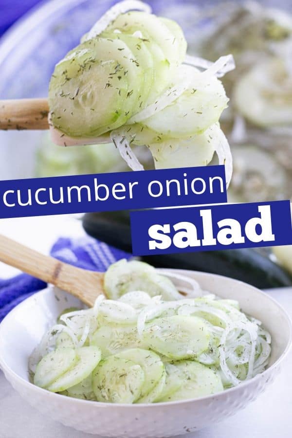 cucumber onion salad