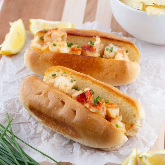 Tasty And Easy Instant Pot Lobster Rolls Recipe • Bake Me Some Sugar