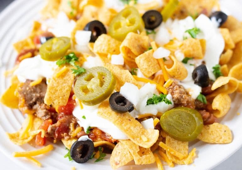 Easy Instant Pot Duo Crisp Frito Chili Pie Recipe (with video) • Bake