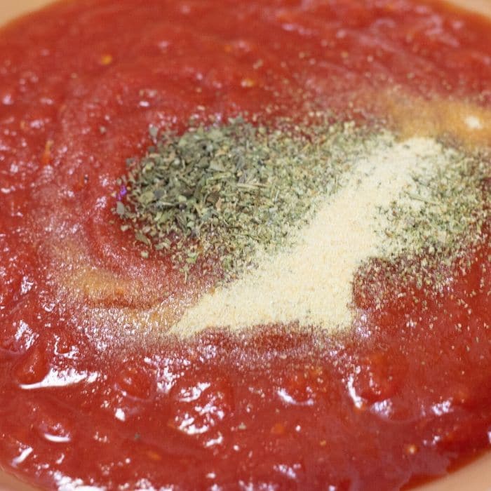 homemade marinara sauce