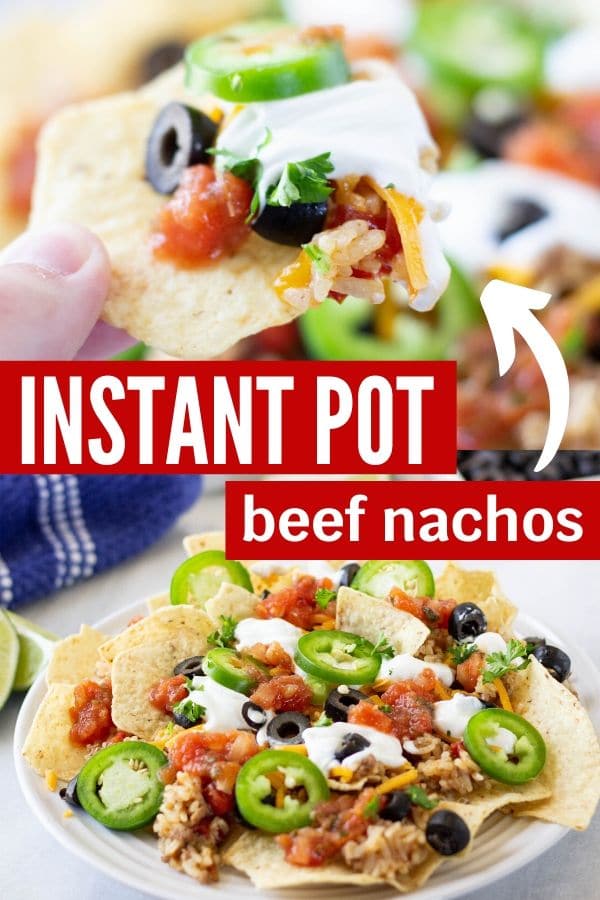 instant pot beef nachos