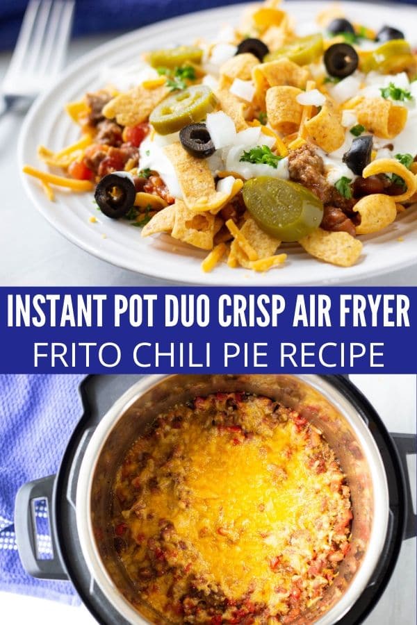 Instant Pot Chili Frito Pie - Eating in an Instant