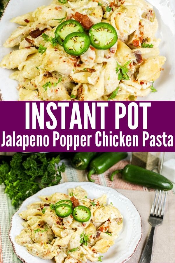 Instant Pot Jalapeno Popper Pasta