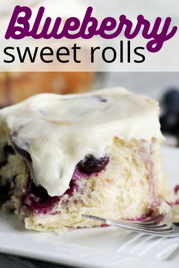 blueberry sweet rolls 