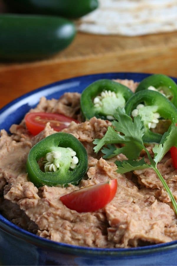 easy refried beans