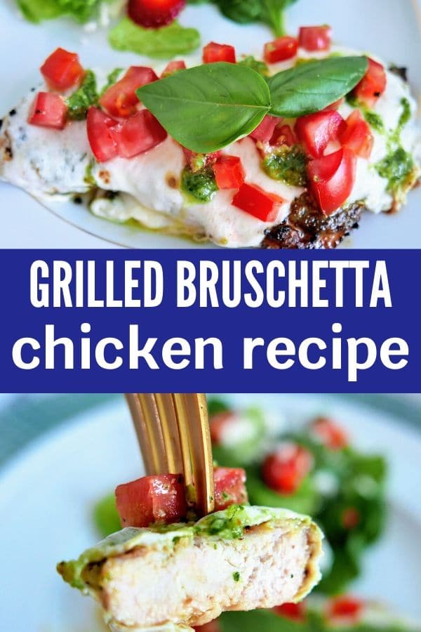 grilled chicken bruschetta