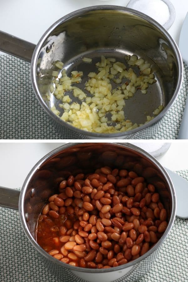 how to cook refried beans