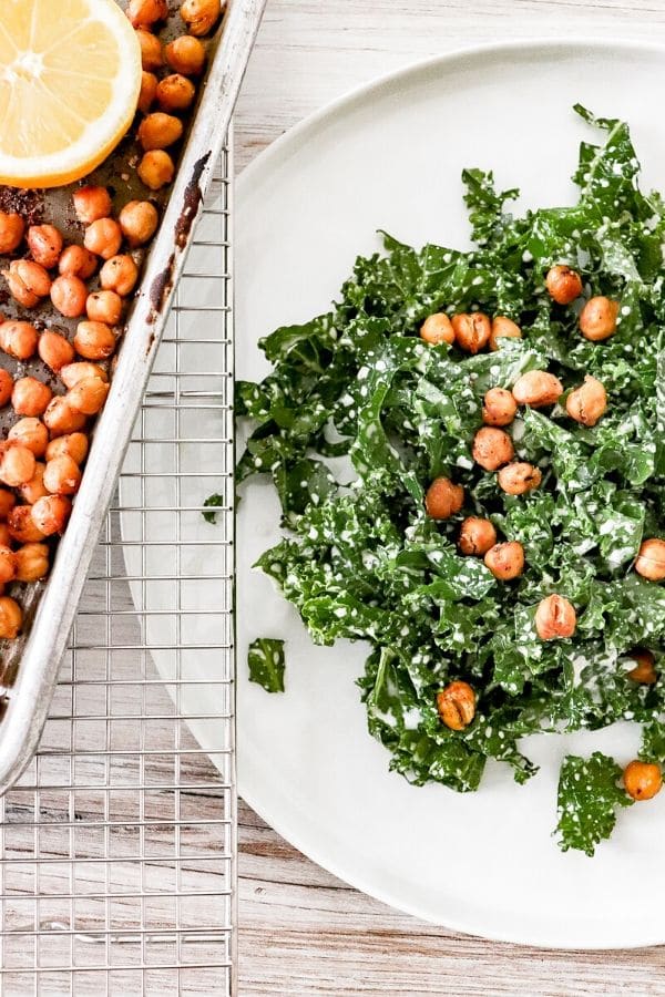 kale caesar salad