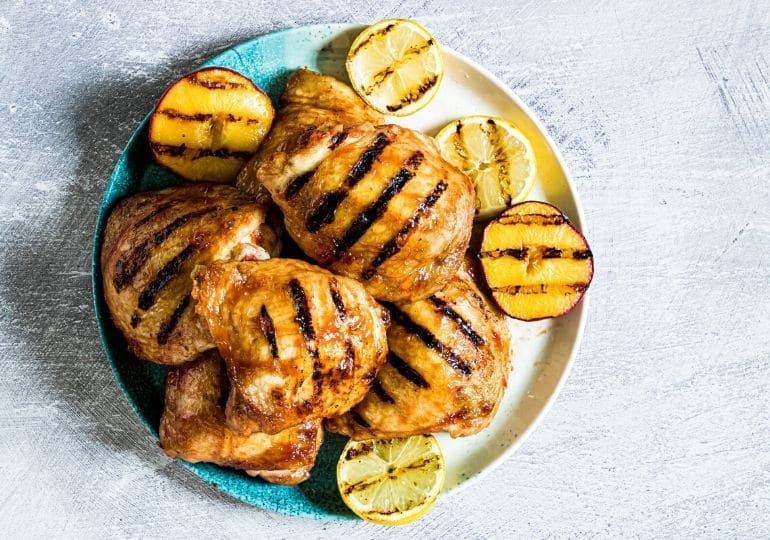 peach bbq chicken recipe