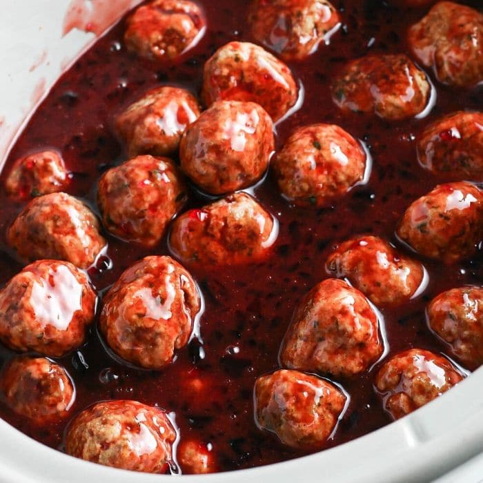 smuckers grape jelly meatballs in a crockpot 