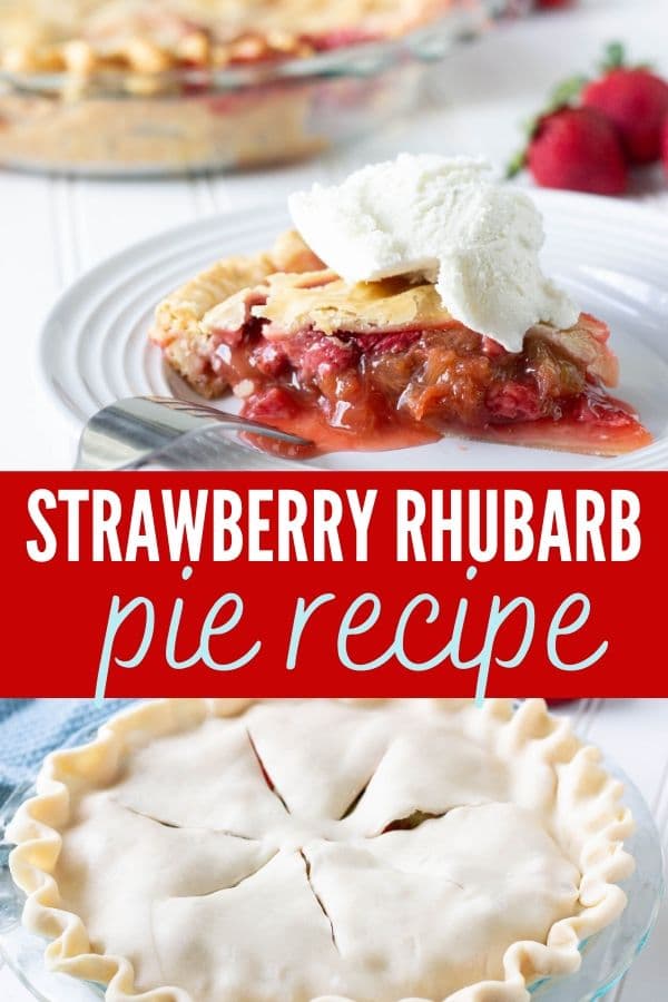 strawberry rhubarb pie