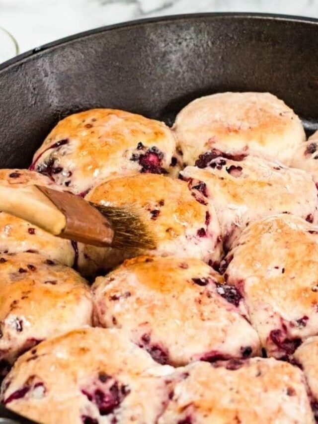 Blackberry Biscuits • Bake Me Some Sugar