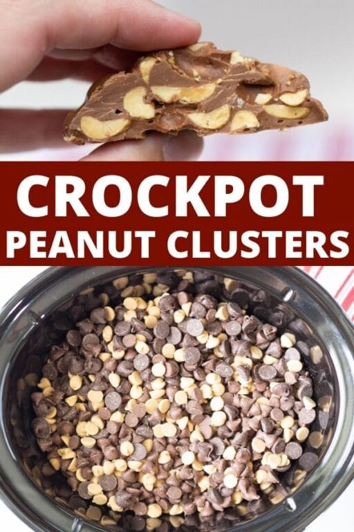 Crockpot Peanut Clusters Recipe (with video) • Bake Me Some Sugar