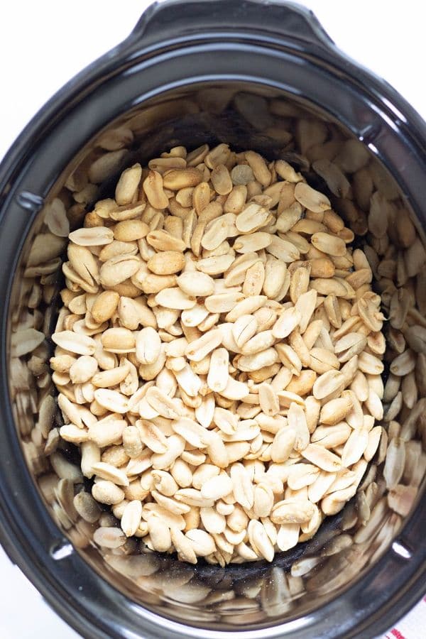 easy peanut nut clusters