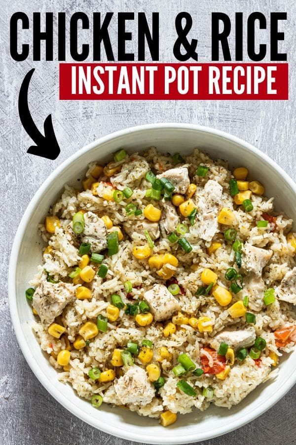 pressure cooker chicken and rice