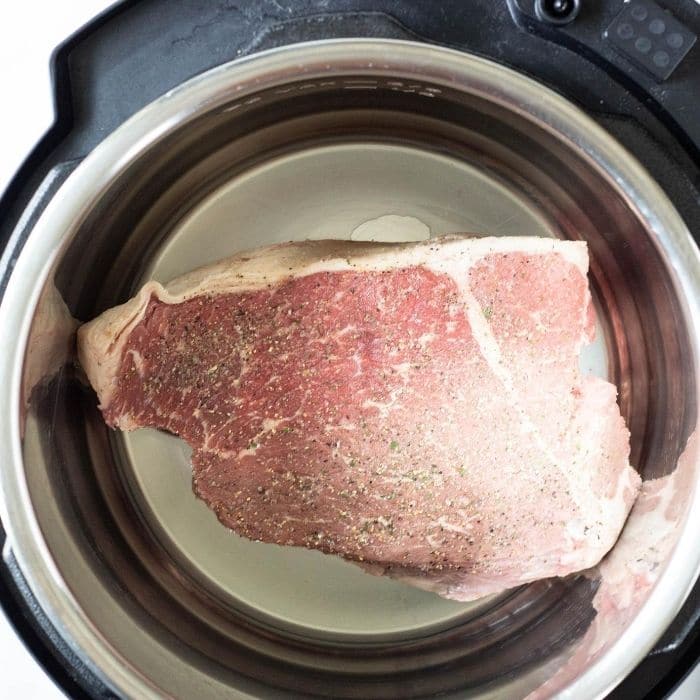 instant pot roast  in instant pot 