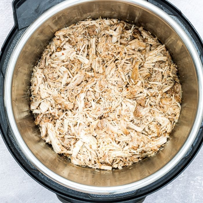 shredded chicken in Instant Pot 