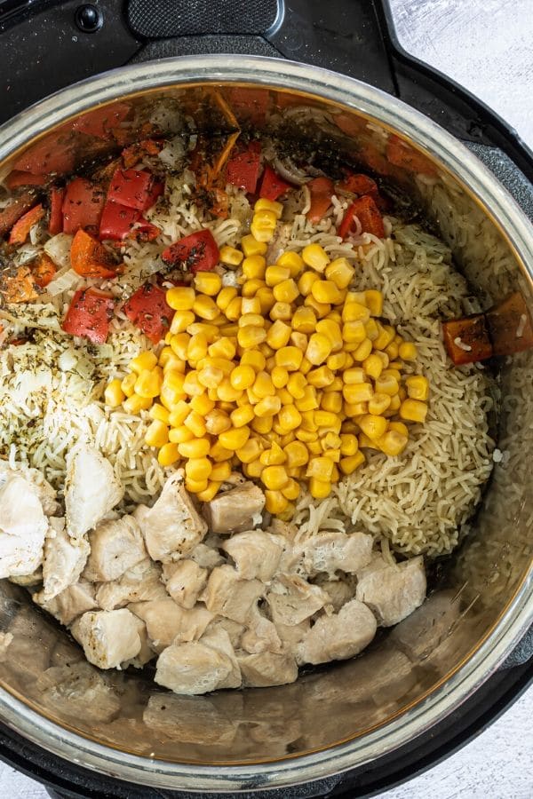 Easy Instant Pot Chicken And Rice Recipe Bake Me Some Sugar