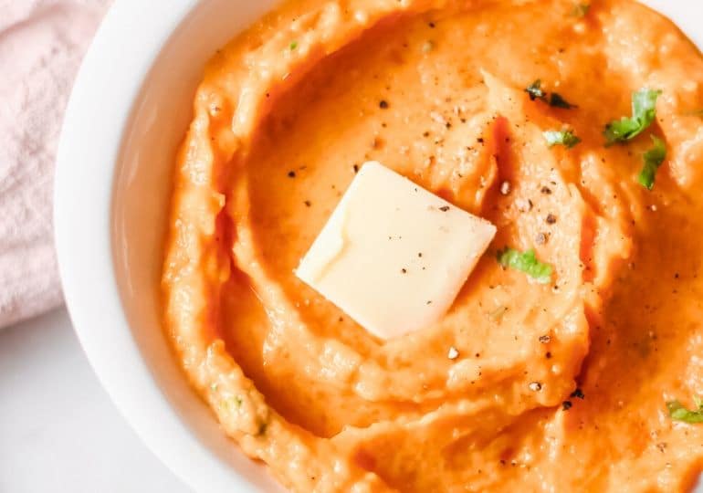 pressure cooker mashed sweet potatoes