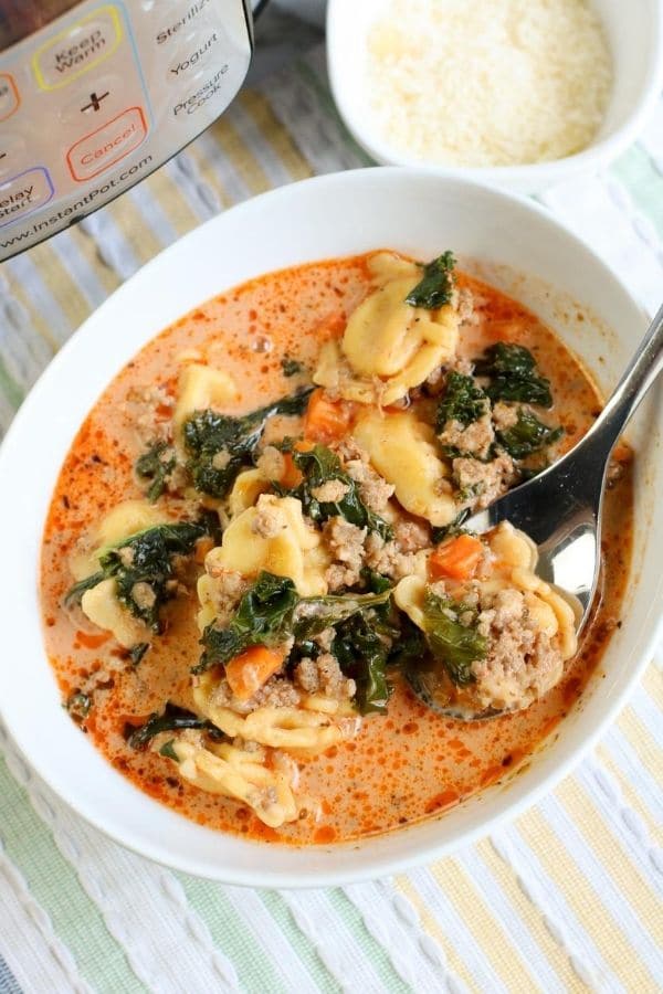 fresh tortellini soup