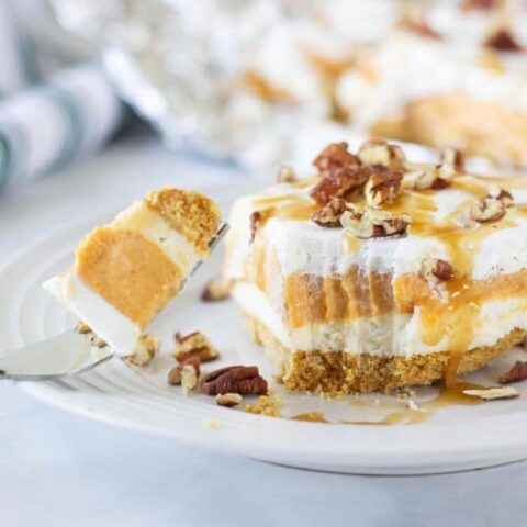 layered pumpkin dessert