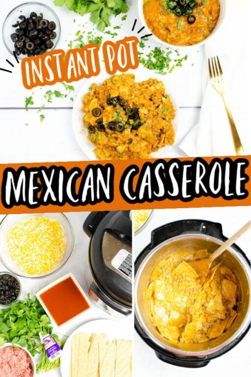 Cheesy Instant Pot Mexican Casserole Recipe • Bake Me Some Sugar