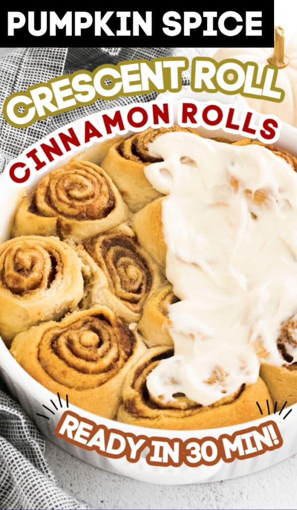 crescent roll cinnamon rolls