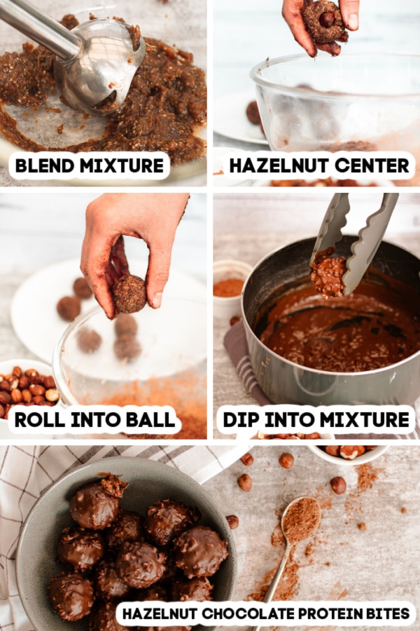 Protein Hazelnut Chocolate Balls