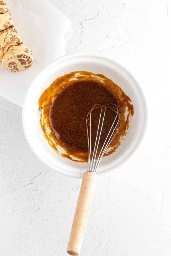 pumpkin puree mixture for monkey bread