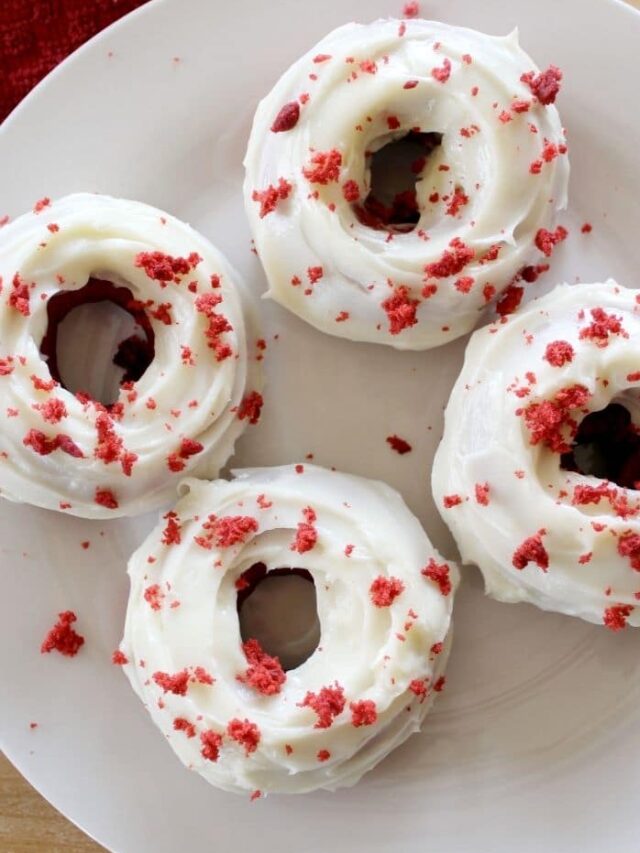 Baked Red Velvet Donuts Story