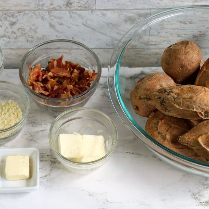 ingredients on counter for casserole