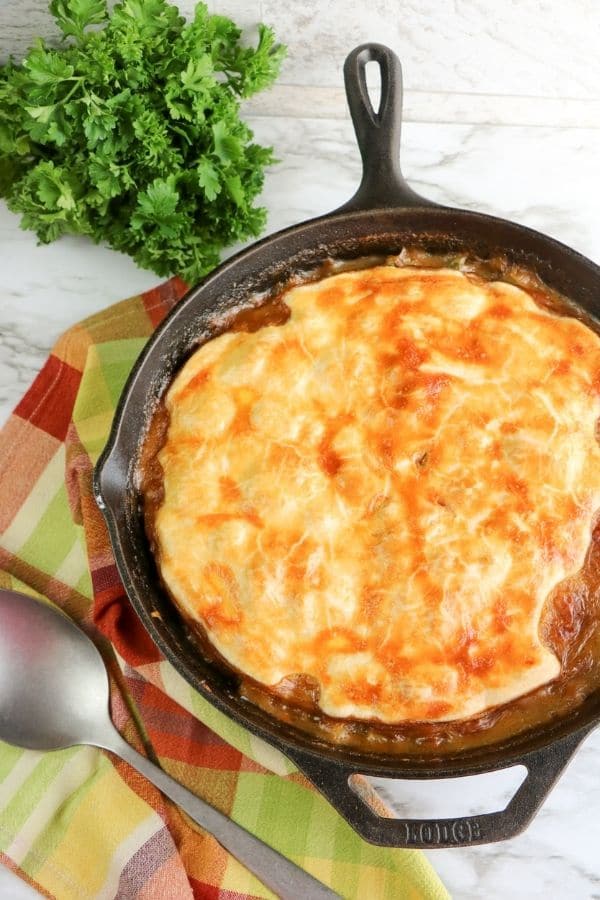 pot pie skillet recipe