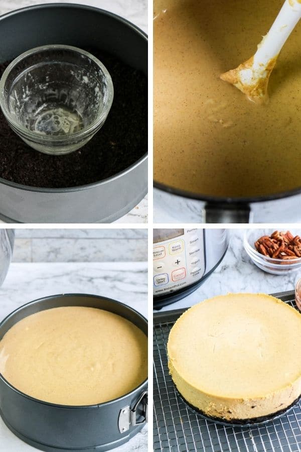 steps to make a cheesecake in instant pot 