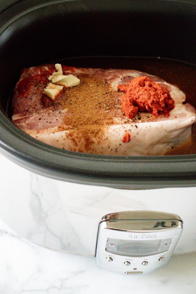 slow cooker pork roast