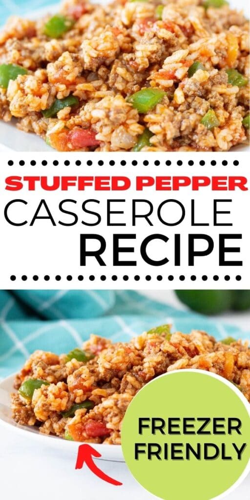 stuffed pepper casserole