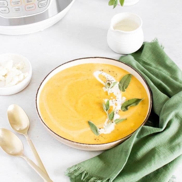 vegetarian butternut squash soup 