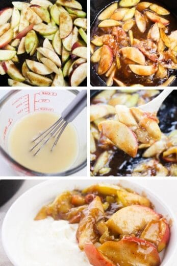 The Best Fried Apples (Cracker Barrel) Style - Bake Me Some Sugar