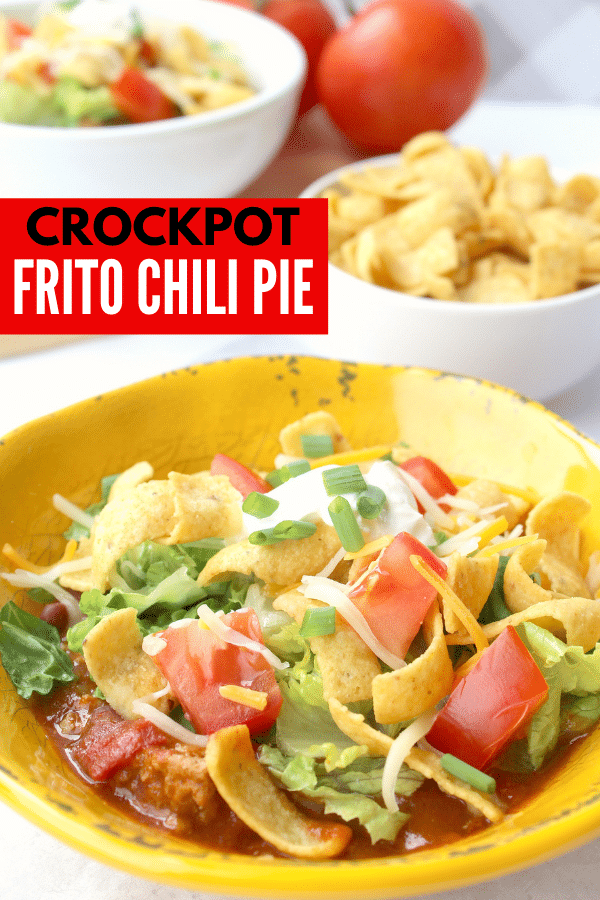 crockpot frito chili pie