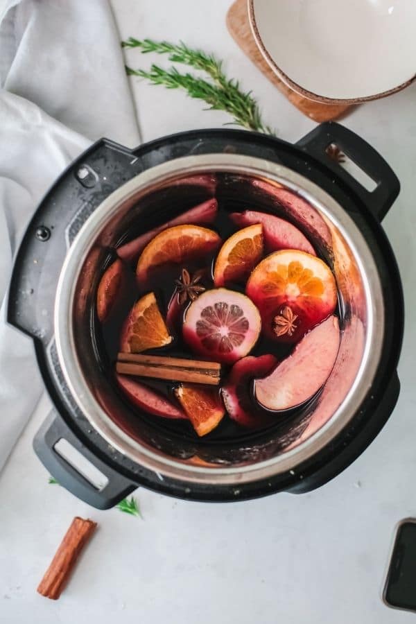 Instant Pot Mulled Wine Recipe • Bake Me Some Sugar