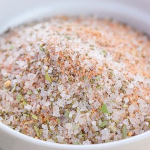bowl of seasoned salt