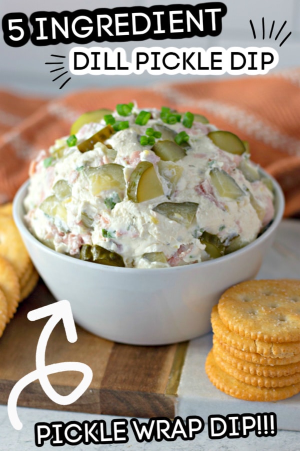 dill pickle dip image with words to say what your eating 