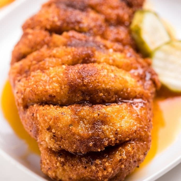 fried chicken on plate