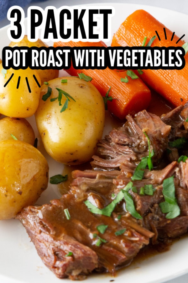 Easy 3 Packet Roast With Gravy Bake Me Some Sugar