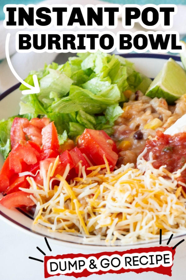 Instant pot burrito bowl