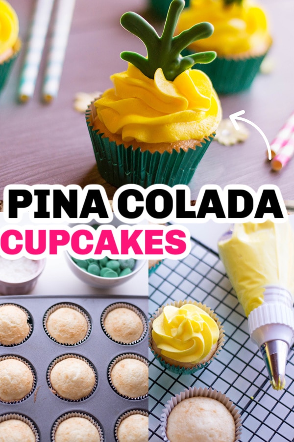 Pina Colada Cupcakes